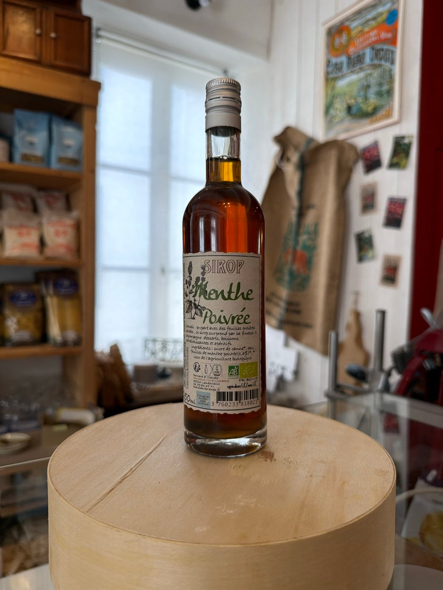 Sirop Menthe Poivrée Bio